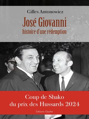 cover image of José Giovanni, histoire d'une rédemption